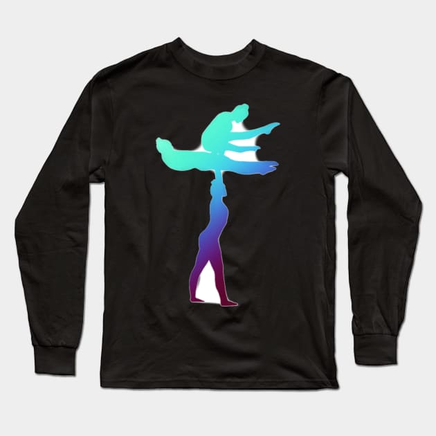 A women’s group doing backbird Long Sleeve T-Shirt by artsyreader